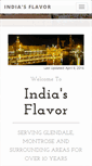 Mobile Screenshot of indiasflavor.com